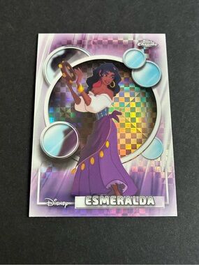 Esmeralda X-Fractor 2026 Topps Chrome Disney #31 Hunchback of Notre Dame Card